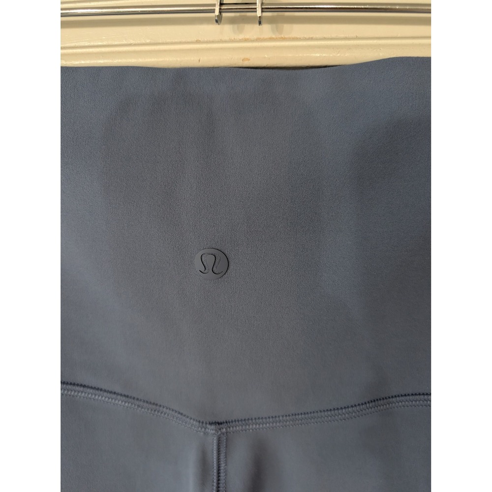 Lululemon Nulu High-Rise Midi Skirt Oasis Blue ribbed LW8AH0S Size 6 Womens - Picture 4 of 6